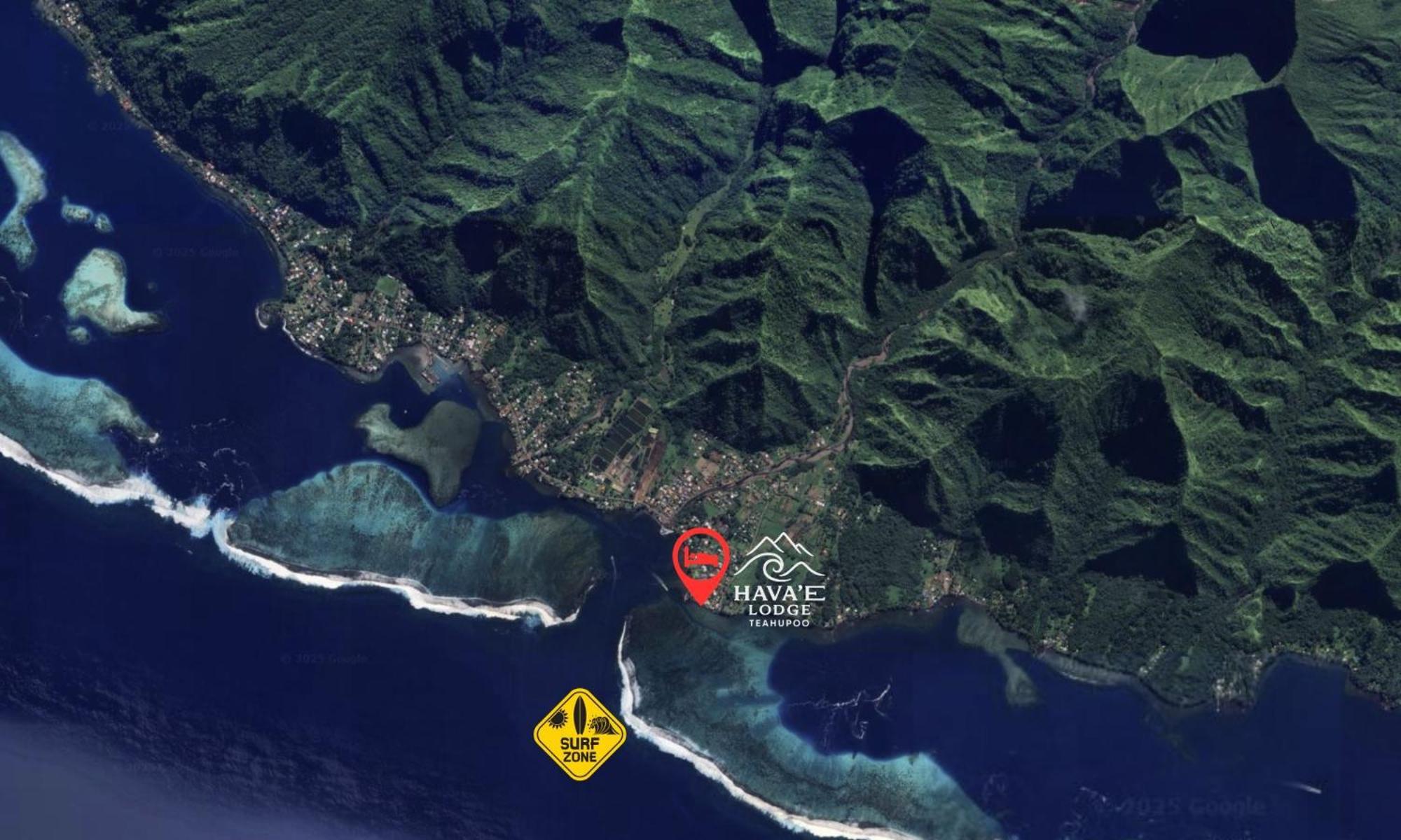 Hava'E Lodge Teahupoo Екстериор снимка