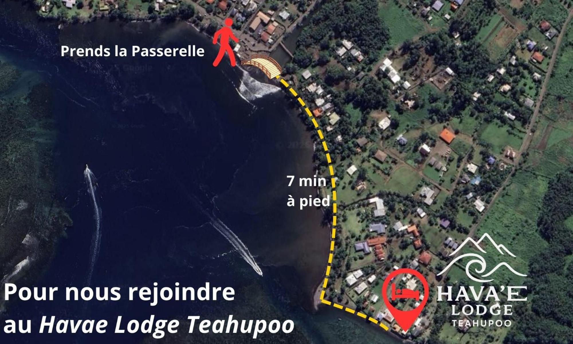 Hava'E Lodge Teahupoo Екстериор снимка